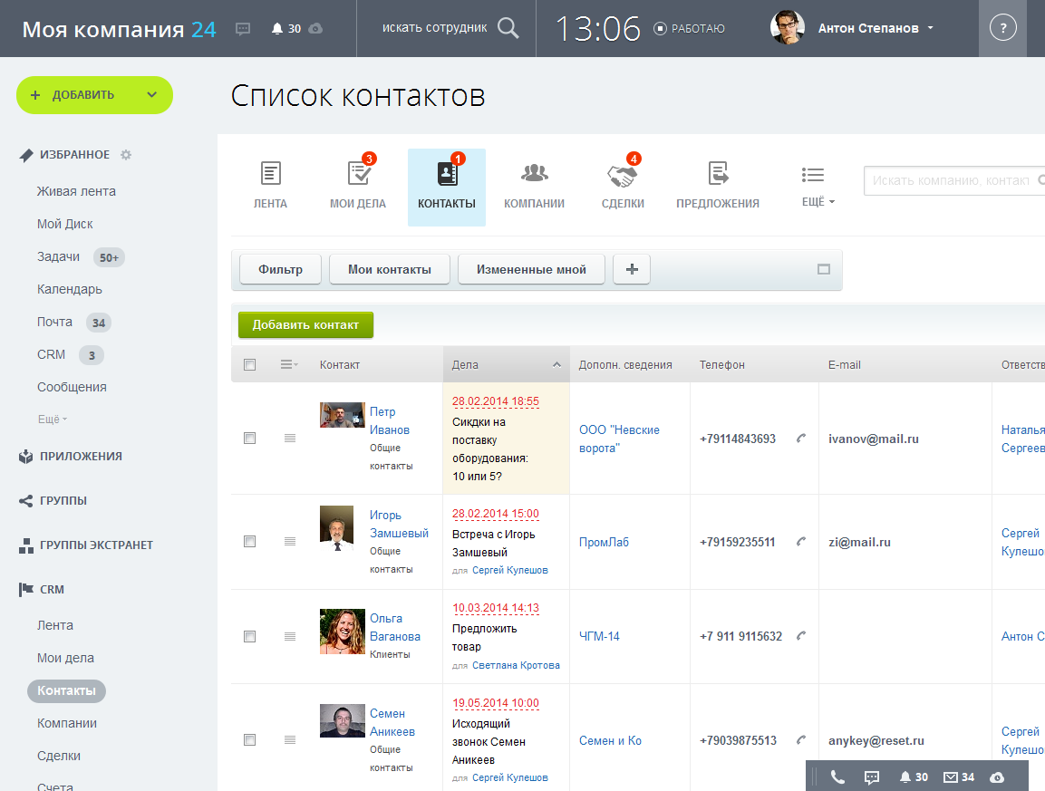 Bitrix listing. Клиентская база битрикс24. CRM система Битрикс. CRM системы что это bitrix. Битрикс 24 контакты.